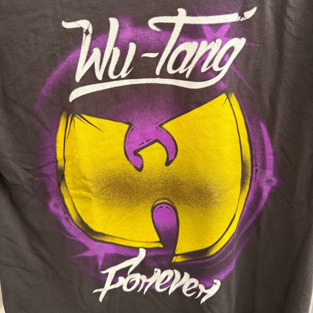 NWT Men’s Wu-Tang Forever Grey Method Man Ghostface Graphic Tee Small